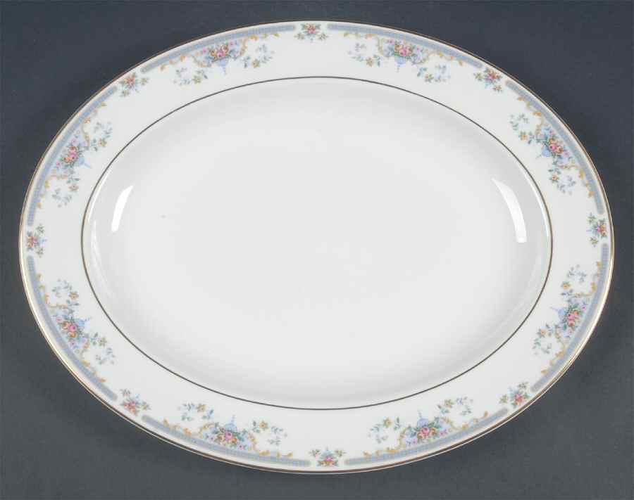 Vail 13" Oval Serving Platter by Royal Doulton-1