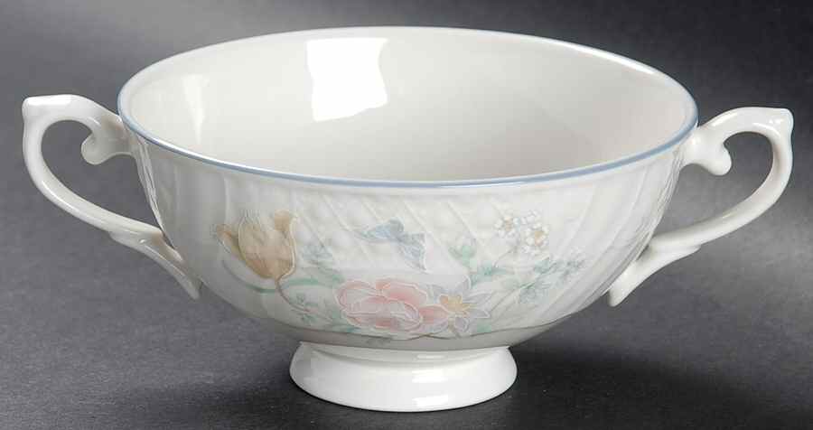 Valencia Footed Cream Soup Bowl by Royal Doulton-1