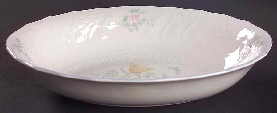 Valencia 9" Oval Vegetable Bowl by Royal Doulton-1