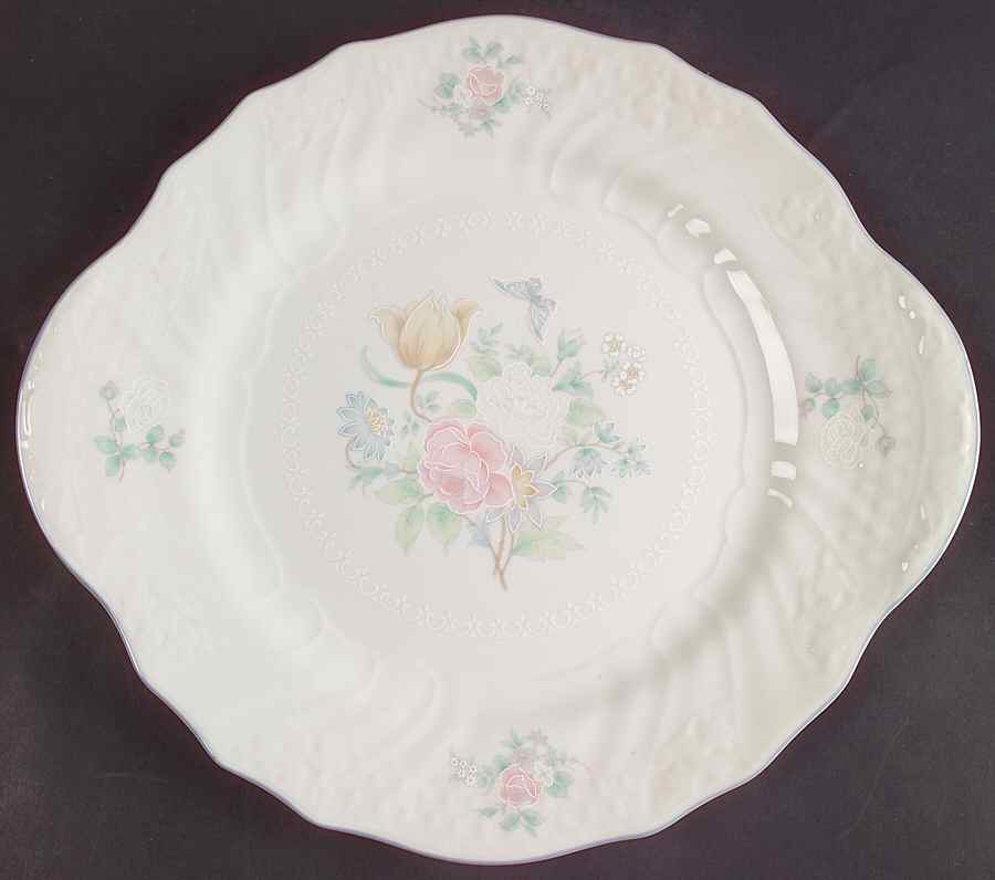 Valencia Handled Cake Plate by Royal Doulton-1