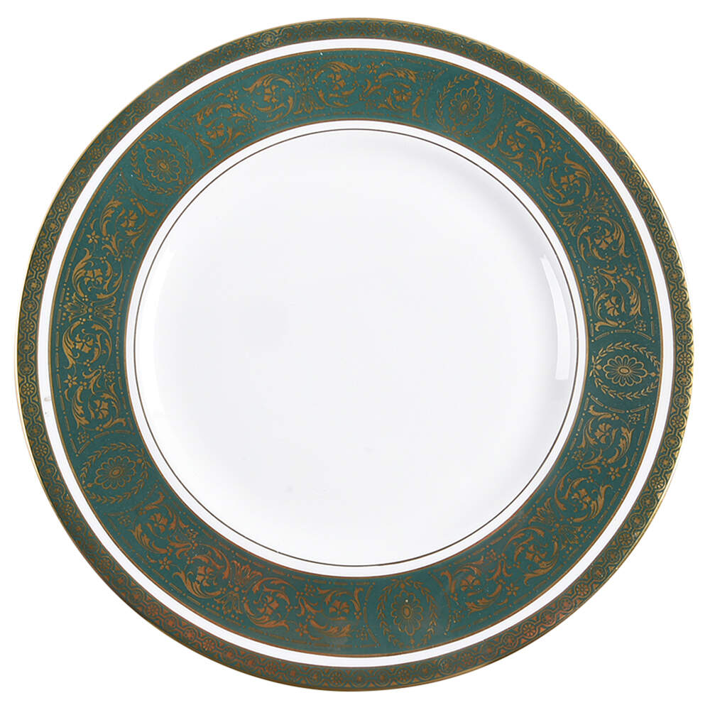 Vanborough Green Dinner Plate by Royal Doulton-1