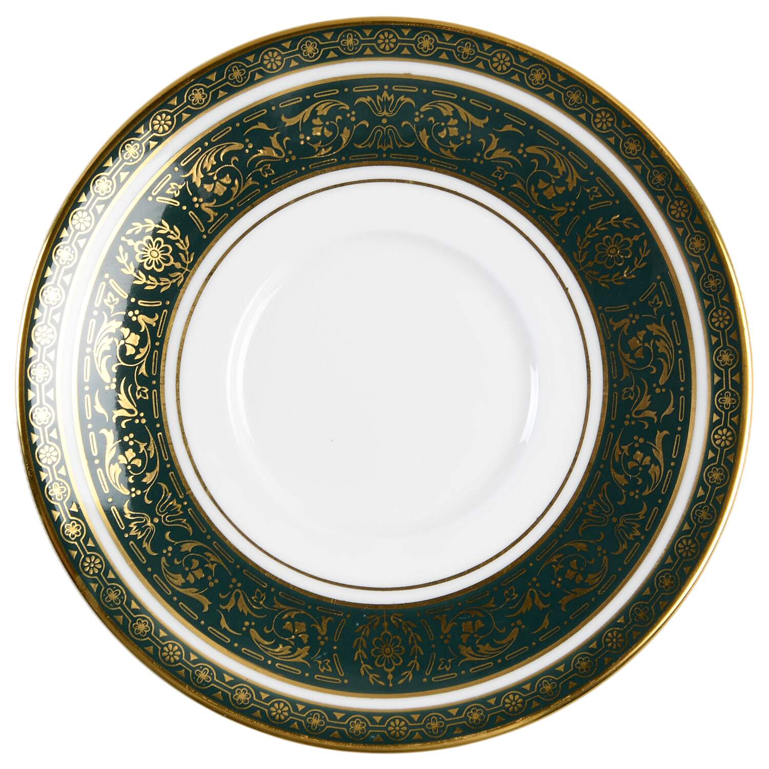 Vanborough Green Saucer for Demitasse Cup by Royal Doulton-1