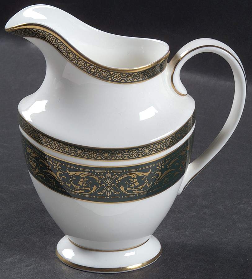 Vanborough Green Creamer by Royal Doulton-1