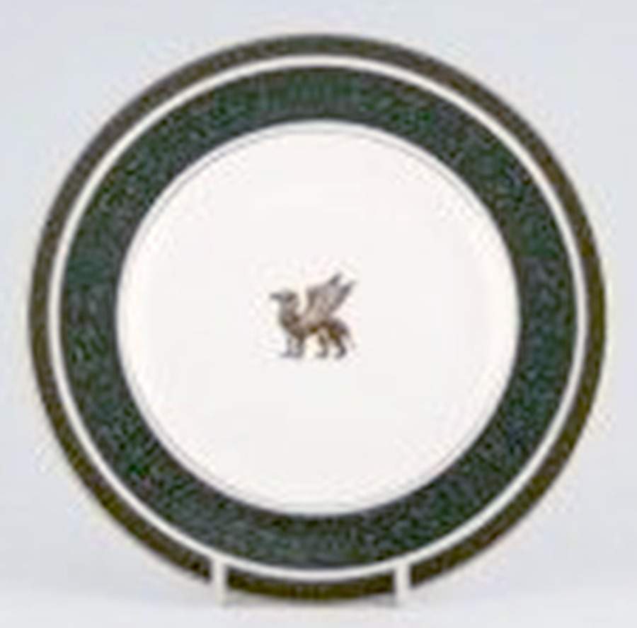 Vanborough Green Accent Bread & Butter Plate by Royal Doulton-1