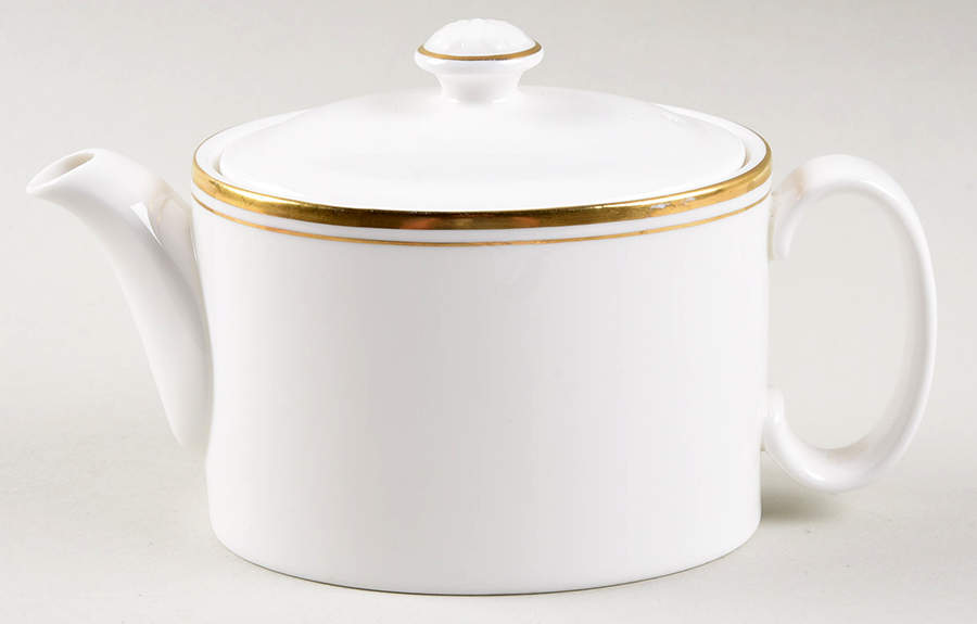 Venice Gold Individual Teapot & Lid by Royal Doulton-1
