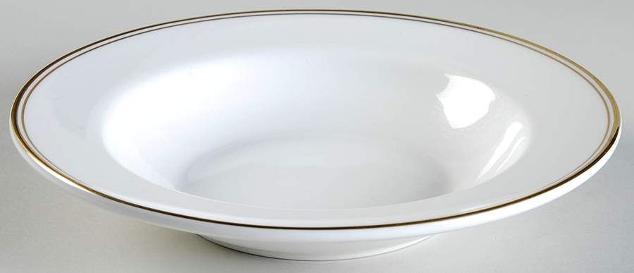 Venice Gold Rim Soup Bowl by Royal Doulton-1