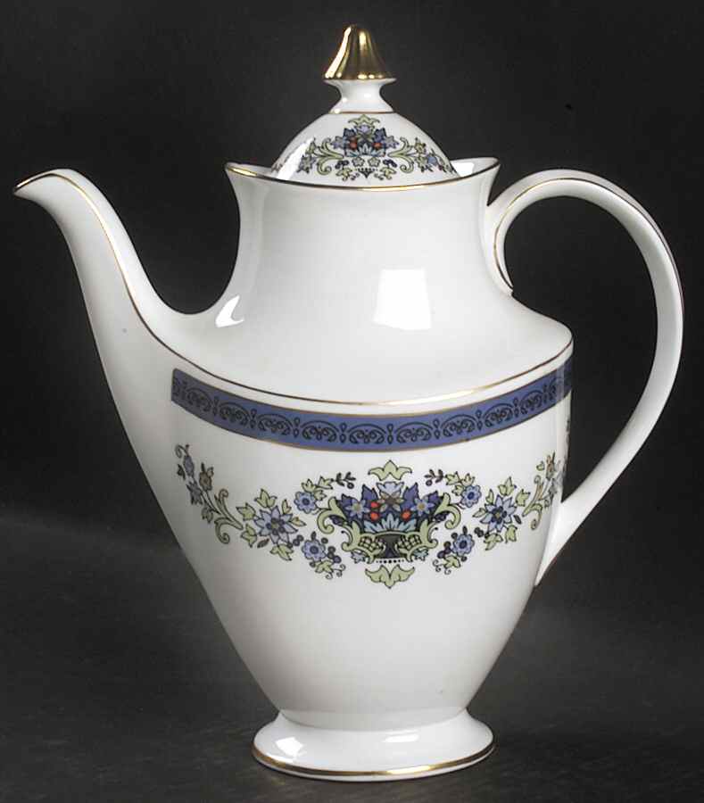 Venetia Coffee Pot & Lid by Royal Doulton-1