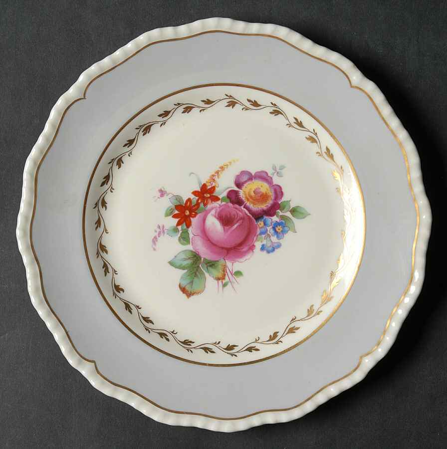 Ventura Gray Bread & Butter Plate by Royal Doulton-1