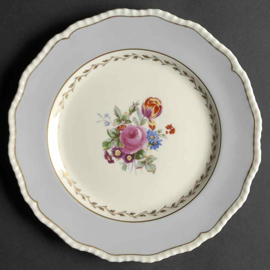 Ventura Gray Salad Plate by Royal Doulton-1