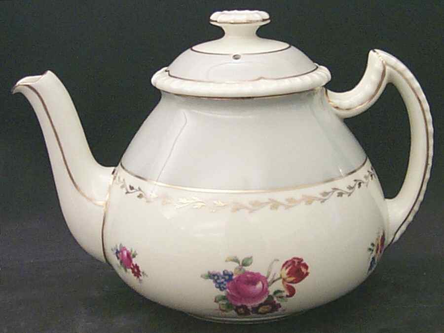 Ventura Gray Teapot & Lid by Royal Doulton-1
