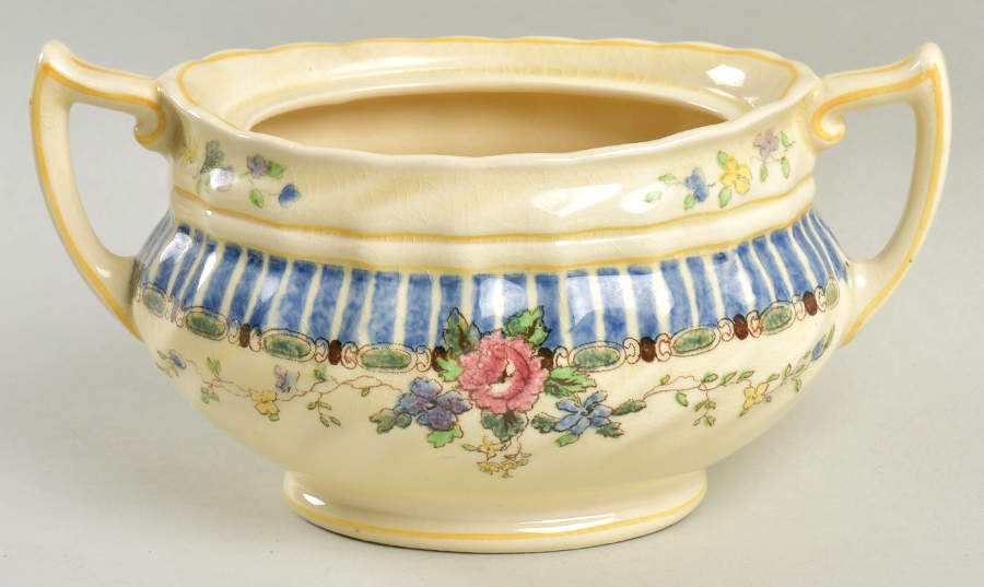 The Vernon Sugar Bowl No Lid by Royal Doulton-1