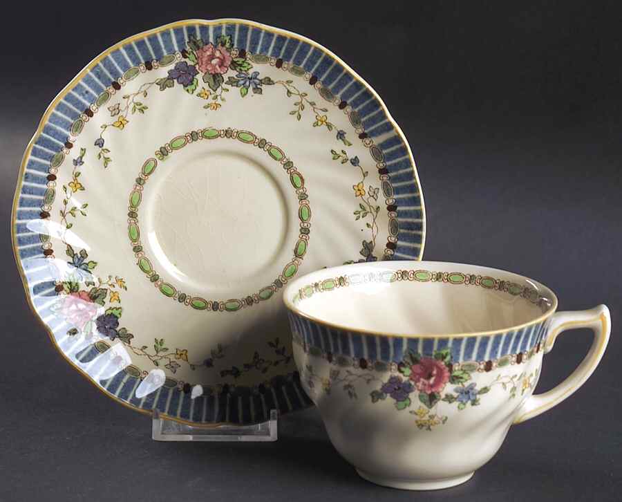 The Vernon Oversized Cup & Saucer Set by Royal Doulton-1