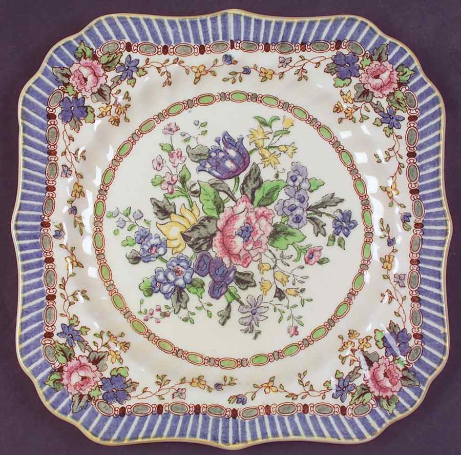 The Vernon Square Salad Plate by Royal Doulton-1