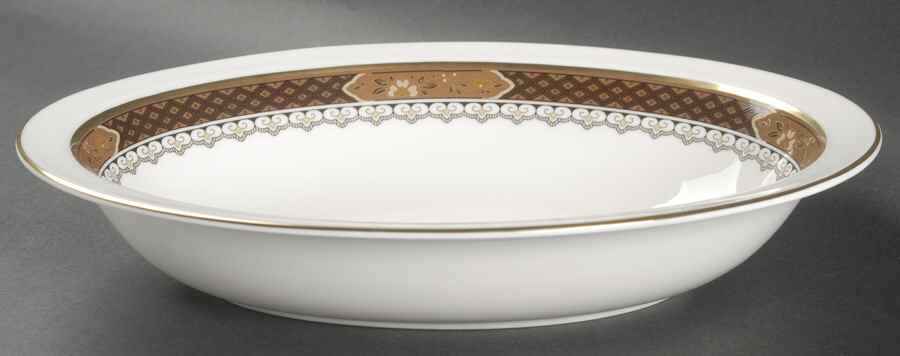 Verona 10" Oval Vegetable Bowl by Royal Doulton-1