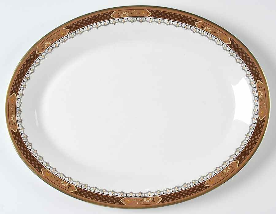Verona 13" Oval Serving Platter by Royal Doulton-1