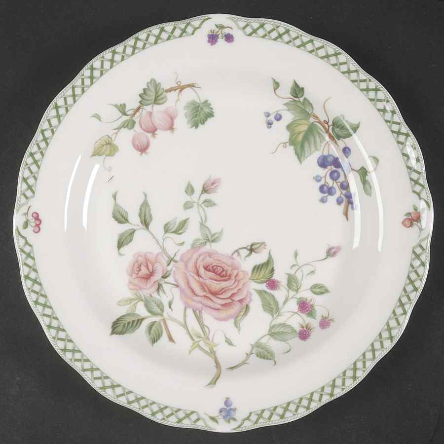 Victorian Garden Salad Plate by Royal Doulton-1