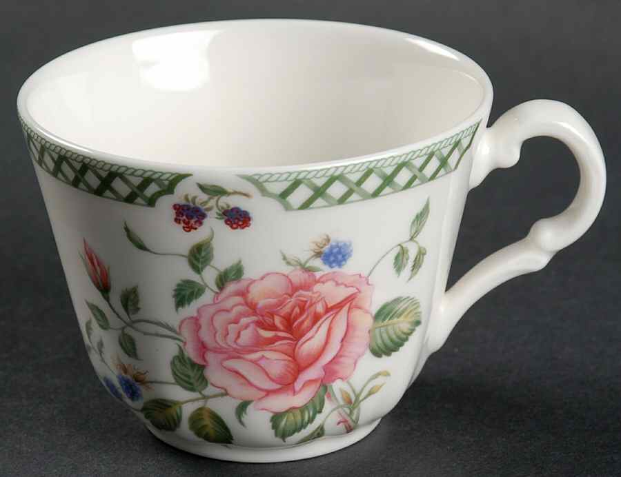 Victorian Garden Flat Cup by Royal Doulton-1