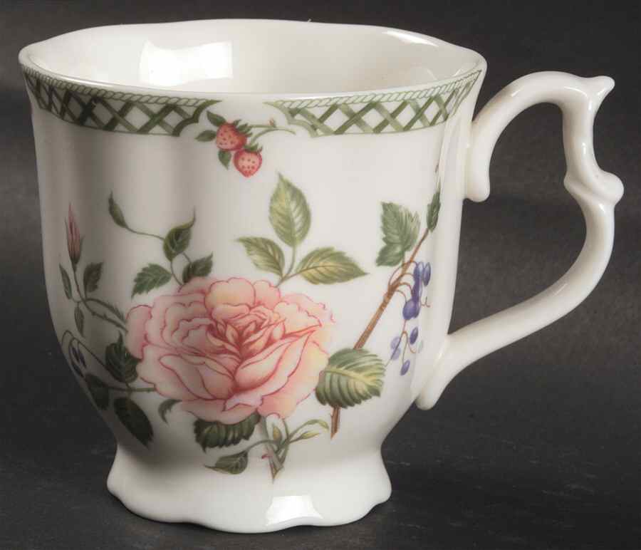 Victorian Garden Breakfast Cup by Royal Doulton-1