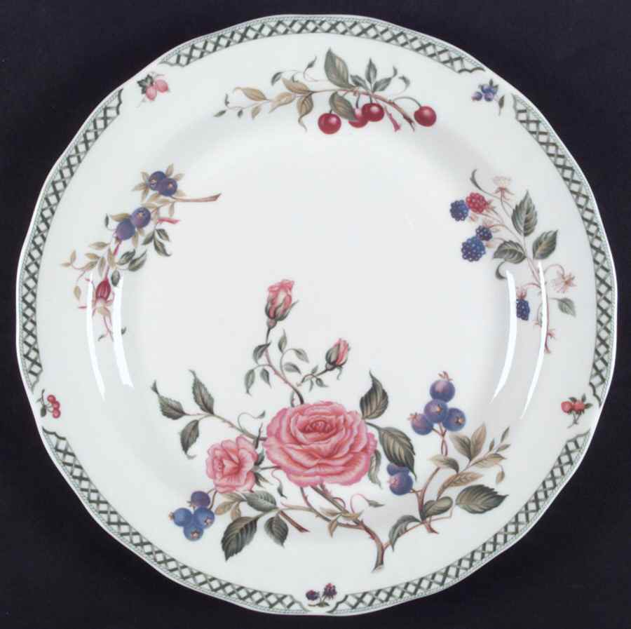 Victorian Garden Dinner Plate by Royal Doulton-1