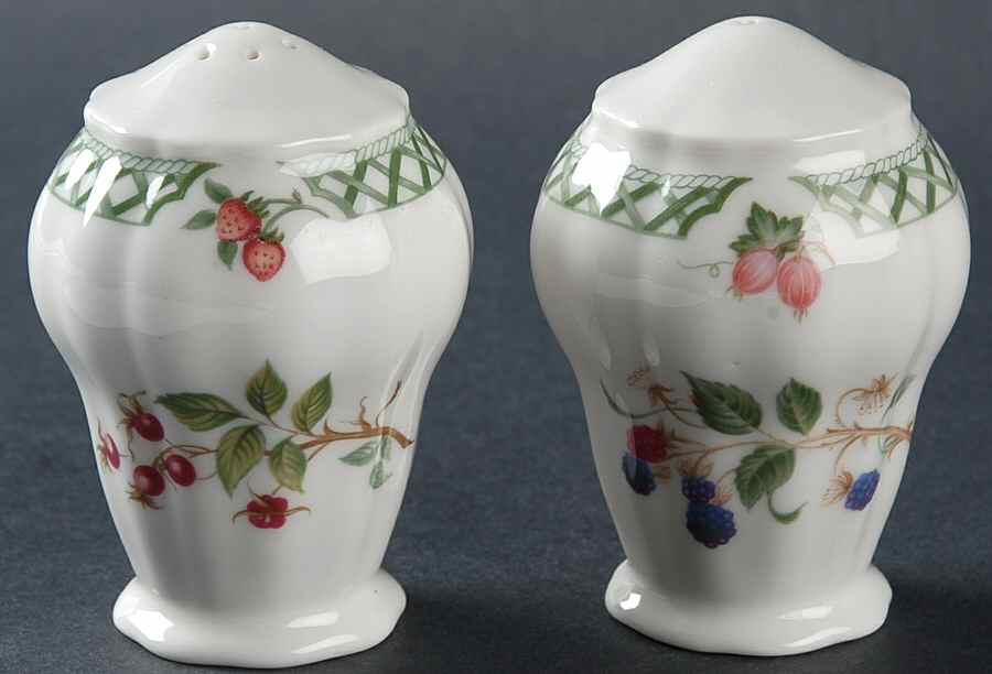 Victorian Garden Salt & Pepper Set by Royal Doulton-1