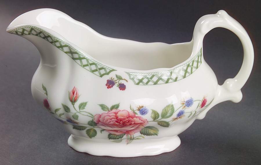 Victorian Garden Gravy Boat by Royal Doulton-1
