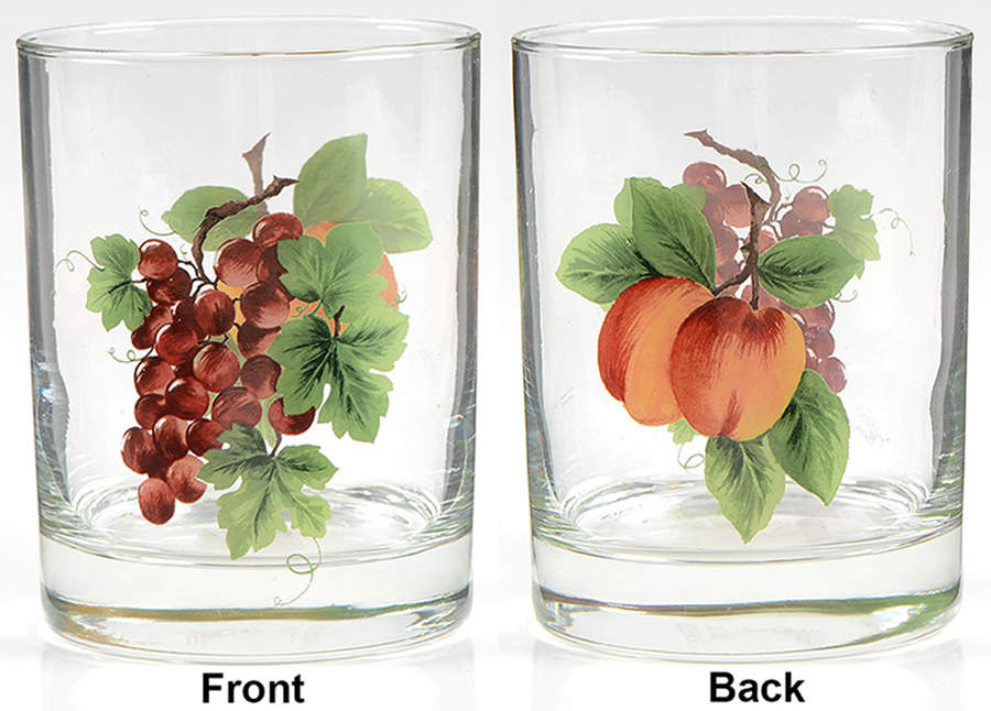 Vintage Grape 12 Oz Glassware Double Old Fashioned by Royal Doulton-1