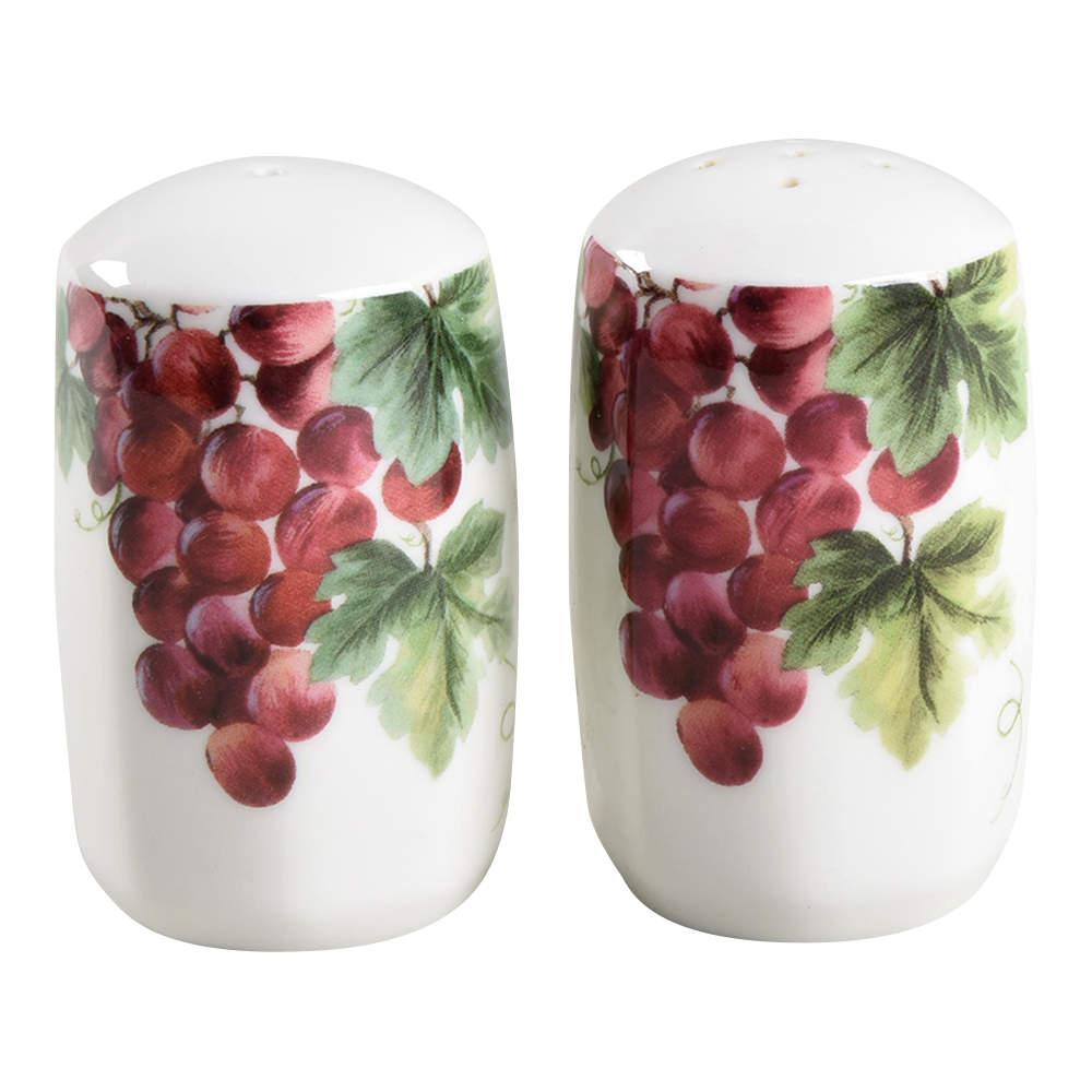 Vintage Grape Salt & Pepper Set by Royal Doulton-1