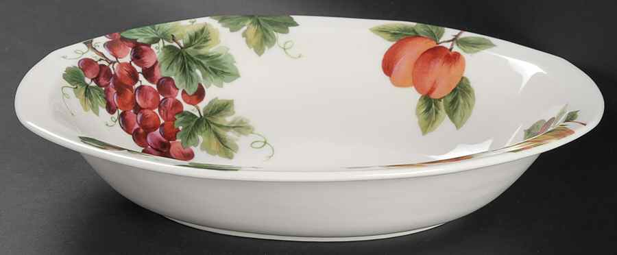 Vintage Grape 10" Oval Vegetable Bowl by Royal Doulton-1