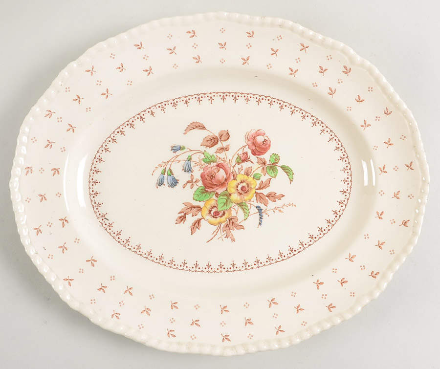 Warwick 11" Oval Serving Platter by Royal Doulton-1