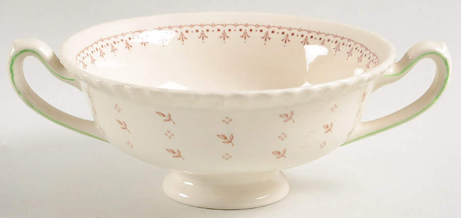 Warwick Footed Cream Soup Bowl by Royal Doulton-1