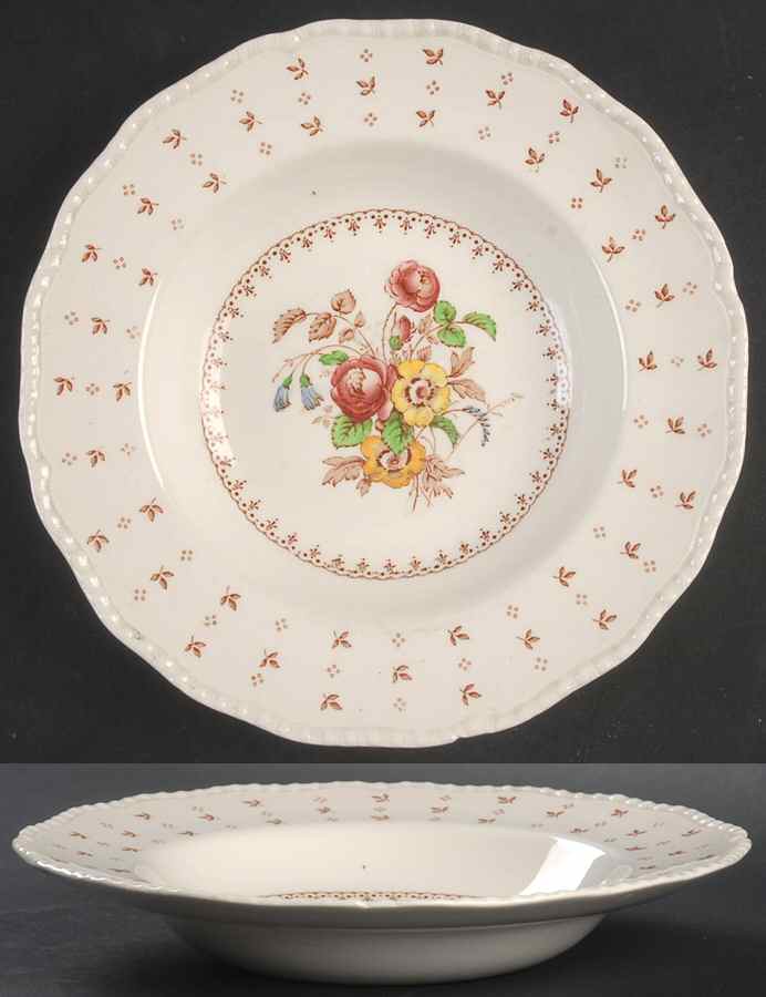Warwick Rim Soup Bowl by Royal Doulton-1