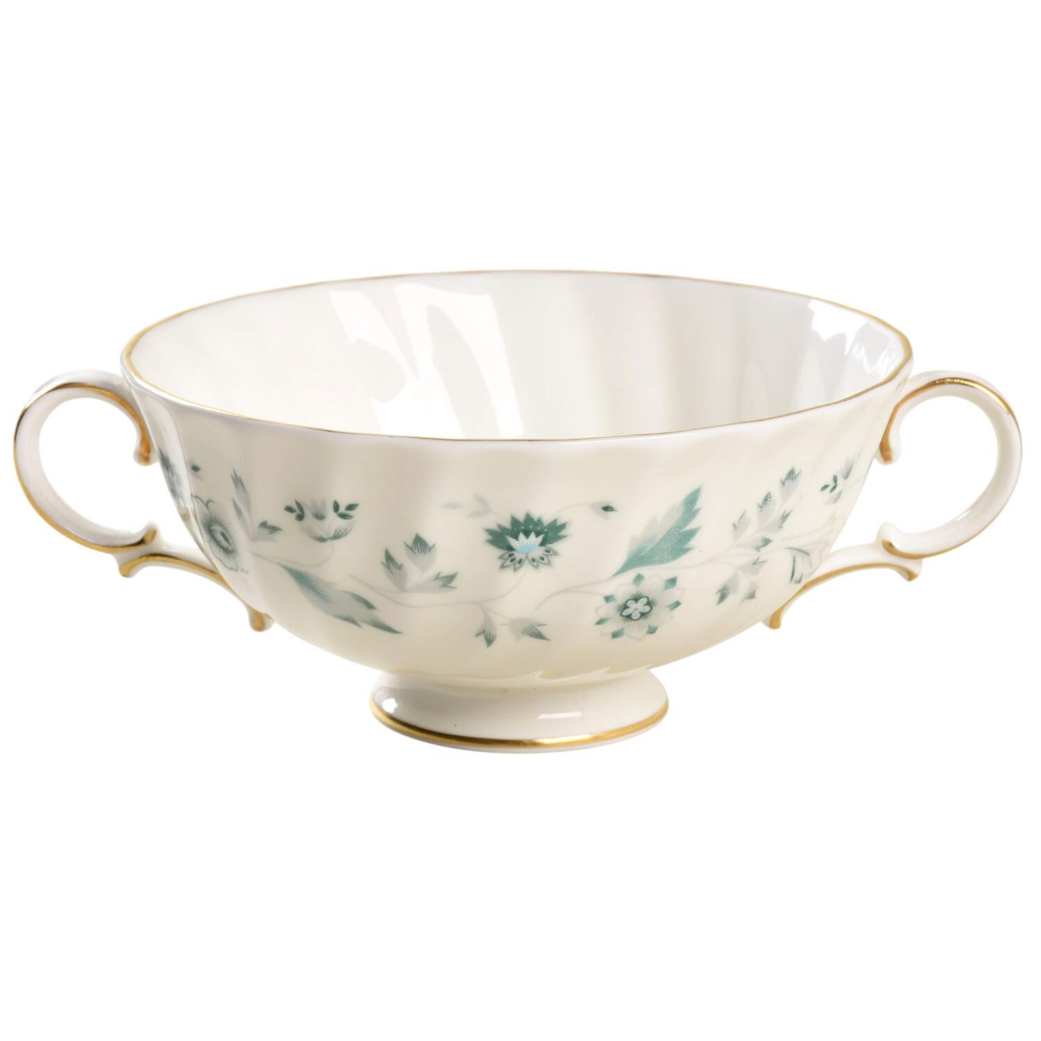 Waverley Footed Cream Soup Bowl by Royal Doulton-1