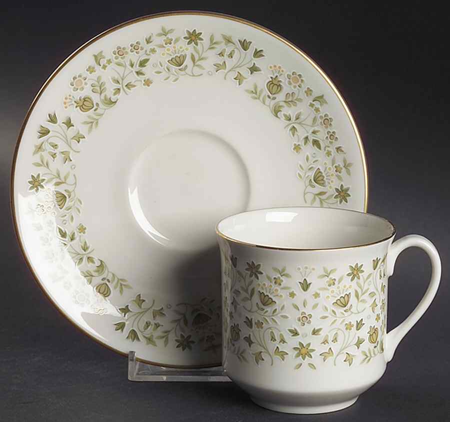 Westfield Flat Cup & Saucer Set by Royal Doulton-1