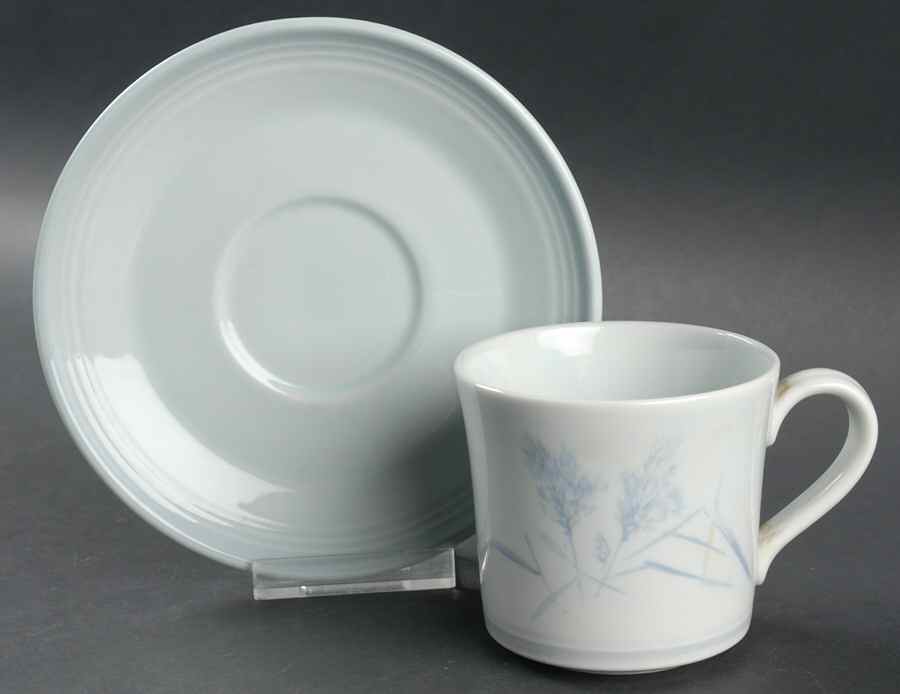 Whisper Flat Cup & Saucer Set by Royal Doulton-1