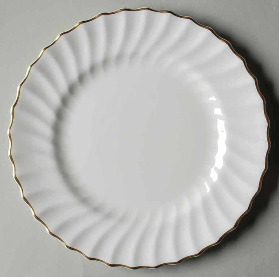 White Salad Plate by Royal Doulton-1