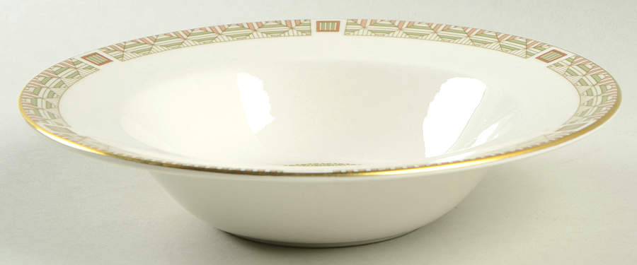 White Nile Rim Soup Bowl by Royal Doulton-1