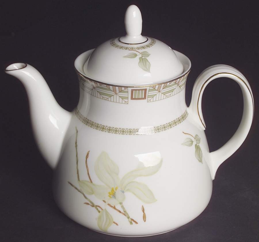 White Nile Teapot & Lid by Royal Doulton-1