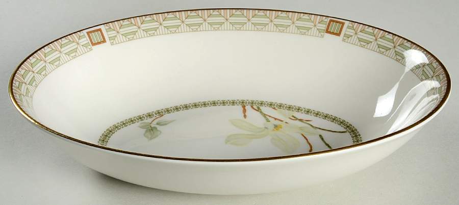 White Nile 9" Oval Vegetable Bowl by Royal Doulton-1
