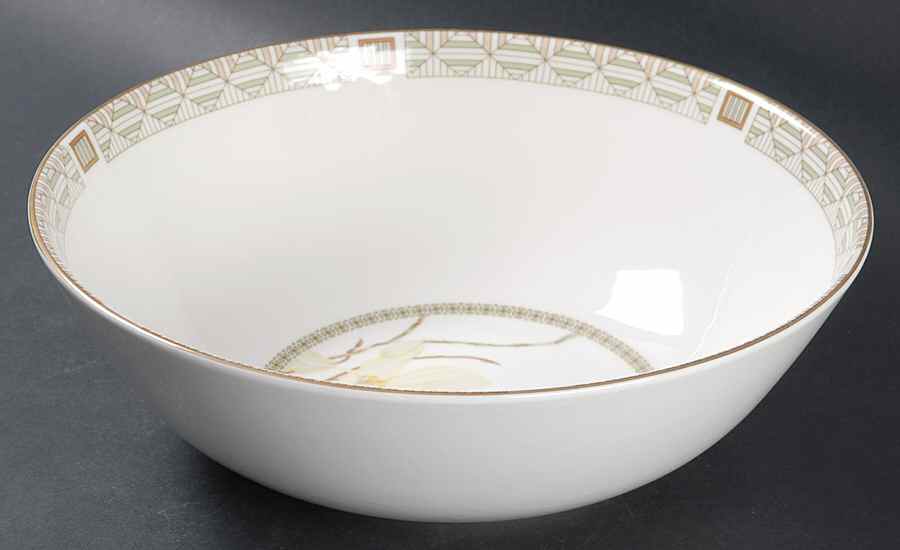 White Nile 10" Large Salad Serving Bowl by Royal Doulton-1