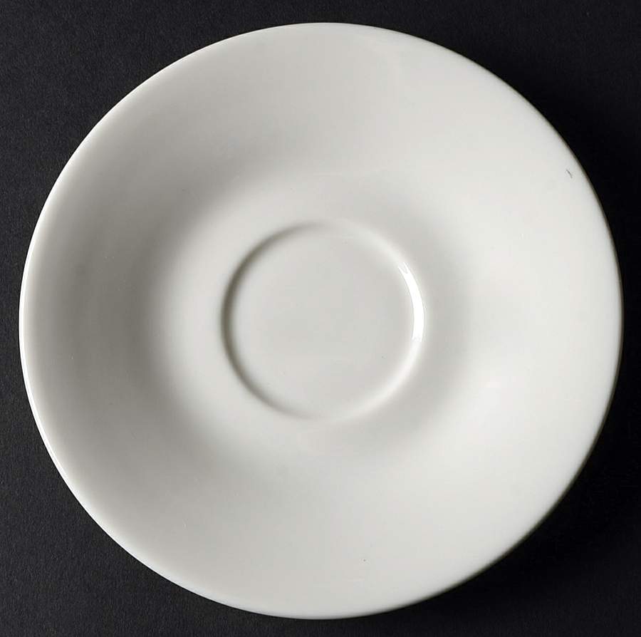 Prisma White Saucer by Royal Doulton-1