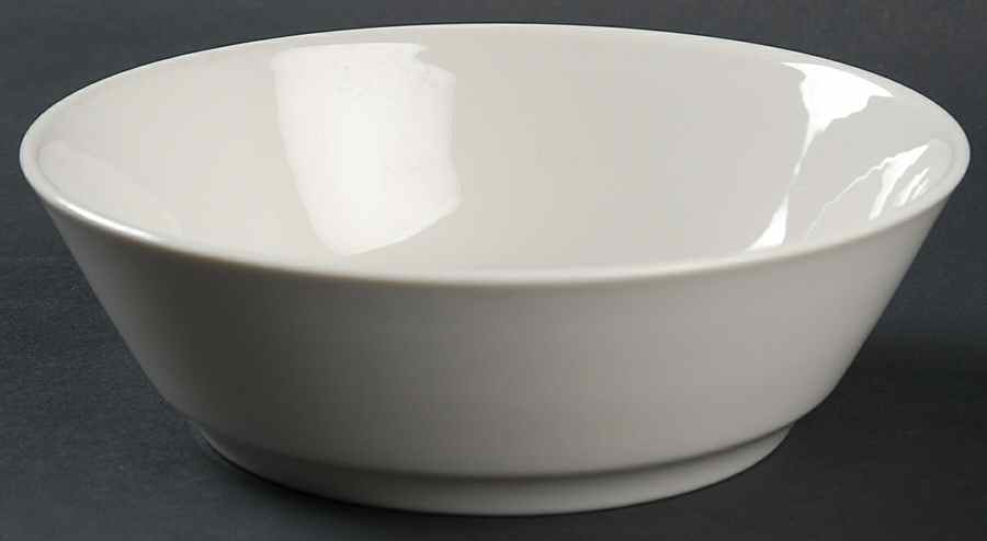 Prisma White Coupe Cereal Bowl by Royal Doulton-1