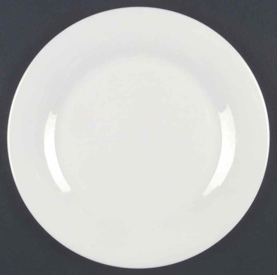 Prisma White Dinner Plate by Royal Doulton-1
