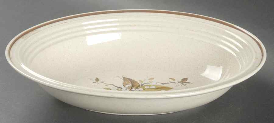 Wild Cherry 10" Oval Vegetable Bowl by Royal Doulton-1