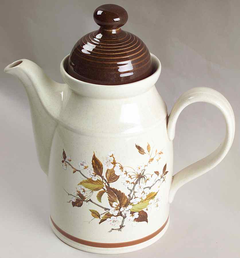 Wild Cherry Coffee Pot & Lid by Royal Doulton-1