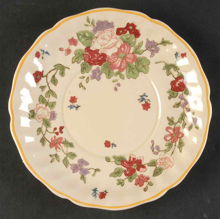 Wildflower Underplate for Round Gravy Boat by Royal Doulton-1