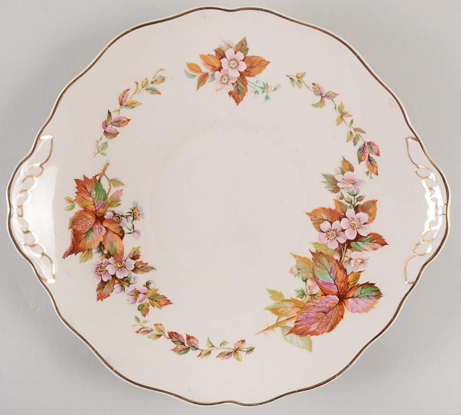 Wilton (Earthenware) Handled Cake Plate by Royal Doulton-1