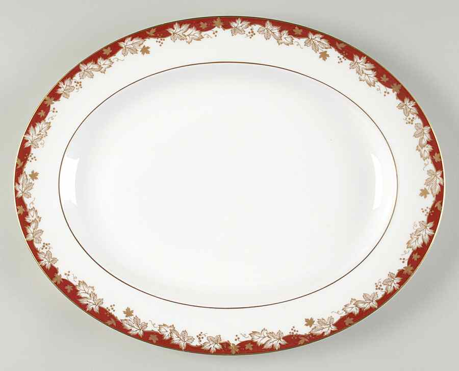Winthrop 13" Oval Serving Platter by Royal Doulton-1