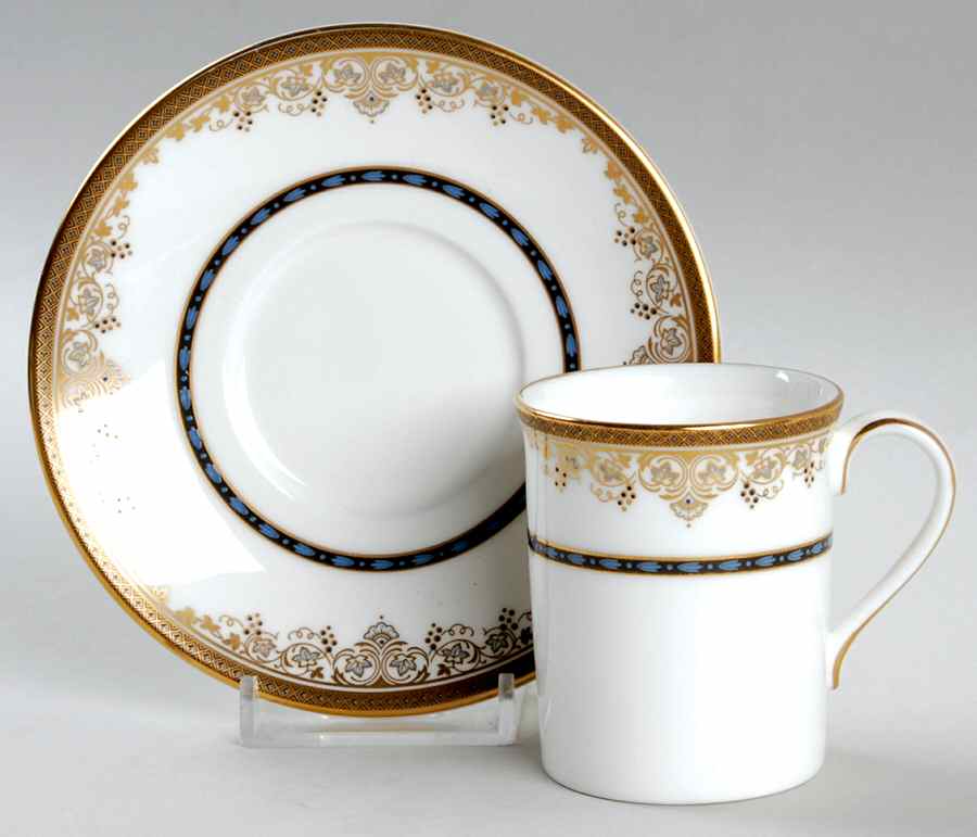 Winchester Flat Demitasse Cup & Saucer Set by Royal Doulton-1