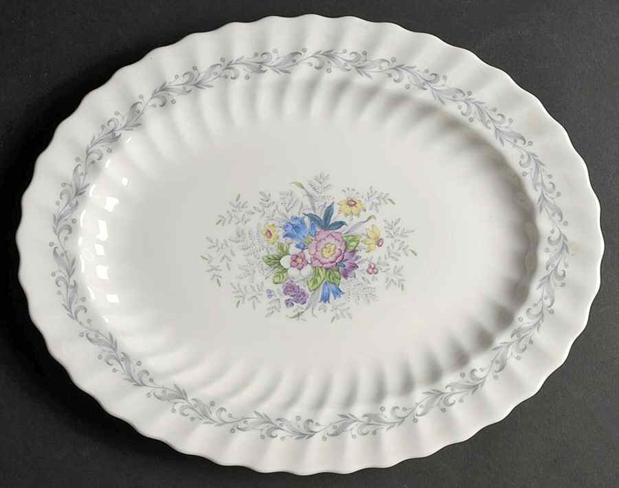 Windermere 13" Oval Serving Platter by Royal Doulton-1