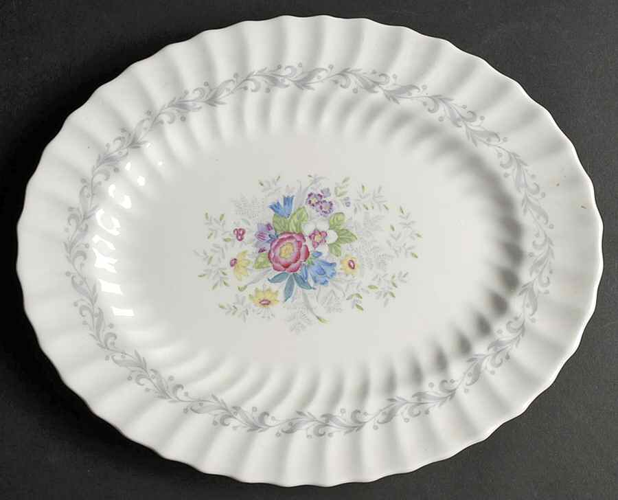 Windermere 12" Oval Serving Platter by Royal Doulton-1